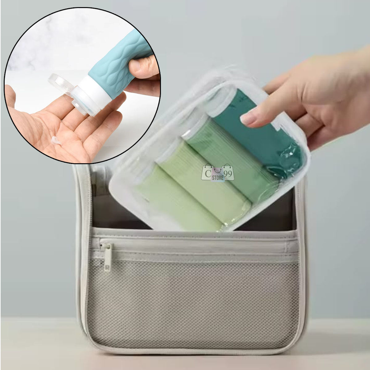 Gray helmet for bikers